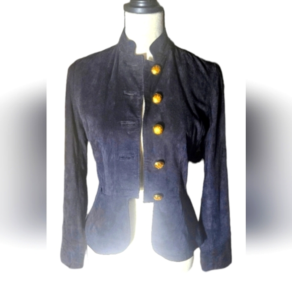 Lauren Ralph Lauren Jackets & Blazers - LRL Suede Military Blazer